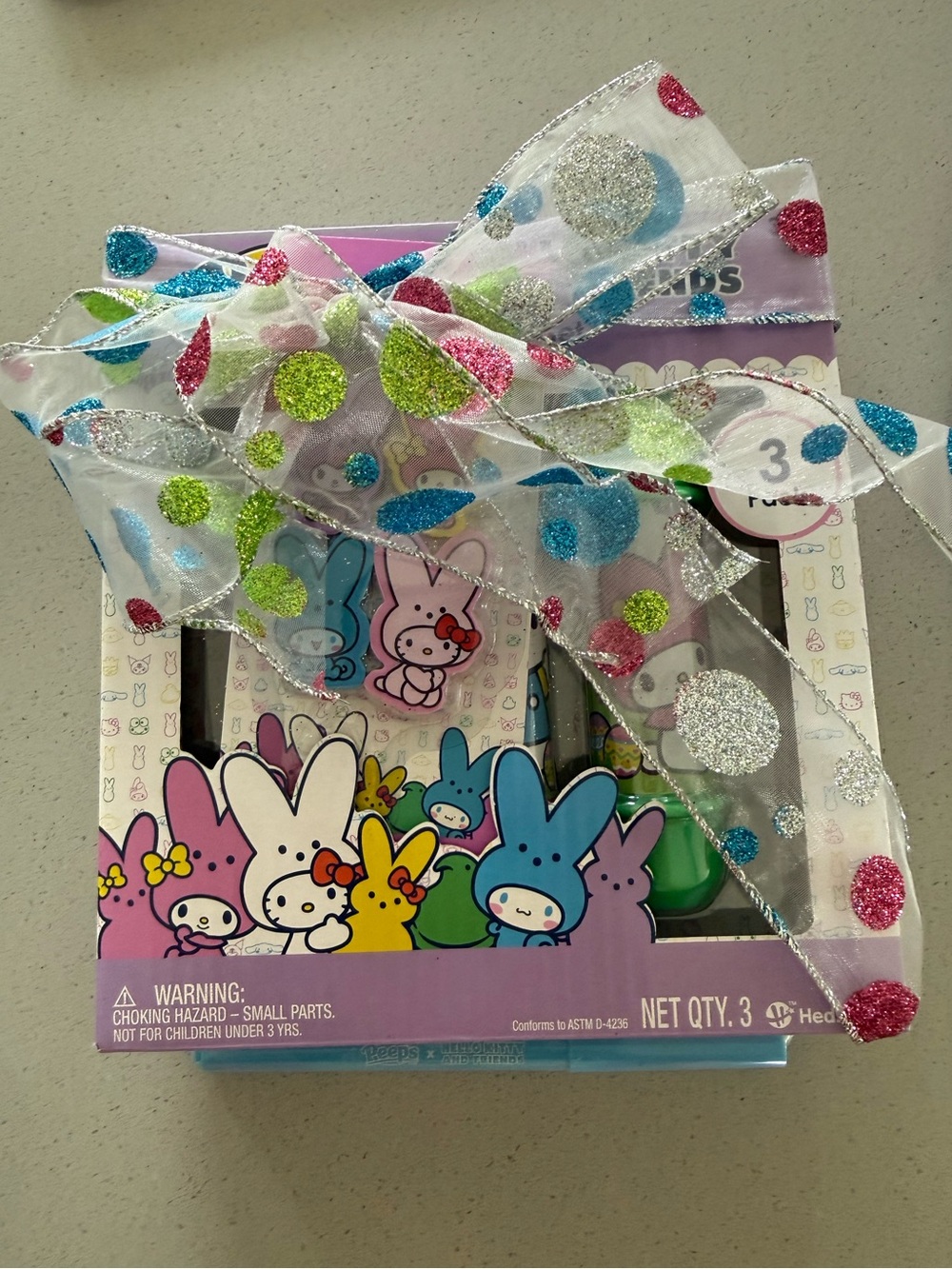 Hello kitty X peeps gift set w/ my melody